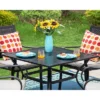 5pc Patio Dining Set With Steel Table & Rattan Chairs - Captiva Designs -Furniture GUEST 00999dcd c2bb 4b91 87c0 62ebba5a376a