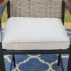 3pc Outdoor Set Metal Table & Metal/Wicker Stools With Cushions - Captiva Designs -Furniture GUEST 02c5d05f 502a 4463 bae8 5638202dac01