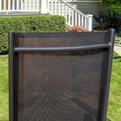 7pc Patio Set With Rectangle Table & Reclining Sling Chairs With Armrests - Captiva Designs -Furniture GUEST 02f6042e f5ee 4c56 afad 6c0d756b21e5