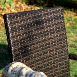 4pc Patio Rattan Sofa - Brown - Captiva Designs -Furniture GUEST 032b0fa5 7b2f 4fba b887 d961c743ac54