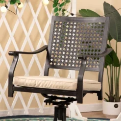 7pc Outdoor Dining Set With Swivel Chairs & Cushions & Expandable Table - Captiva Designs 22 7pc Outdoor Dining Set With Swivel Chairs & Cushions & Expandable Table - Captiva Designs -Furniture GUEST 069d13fe 7f9f 4645 98dc bf1934f83075