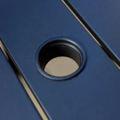 5pc Patio Dining Set With Steel Table With 1.57" Umbrella Hole & Padded Arm Chairs - Captiva Designs -Furniture GUEST 06b16d69 ec65 49dc b217 10e7a9afd6de 1