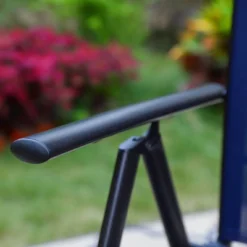 2pk Outdoor 7 Position Arm Chairs With High Backs & Aluminum Frames - Captiva Designs -Furniture GUEST 091ae319 c825 4503 bf5a 98a79338c1bc