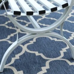 Outdoor Single Seat Steel Patio Chair - White - Captiva Designs -Furniture GUEST 09464cfd 75ad 459b a5b8 d57f9bbed027