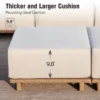 Captiva Designs Outdoor Patio Modular Furniture Sectional Wicker Sofa Set With 9.8 Inch Thick Cushions -Furniture GUEST 0b937c4d 4378 461c 93f3 61d01fc0f6dd