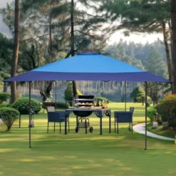 Captiva Designs 13’ X 13’ Pop-Up Canopy Tent - Instant Folding Shelter For Large Outdoor Sun Protection -Furniture GUEST 0e142816 29cd 474d a87e 94596a6a4914