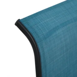 2-Seat Patio Glider With Steel Frame - Blue - Captiva Designs -Furniture GUEST 0f16abfe 9322 40bb b6d5 65ddee9c84b2