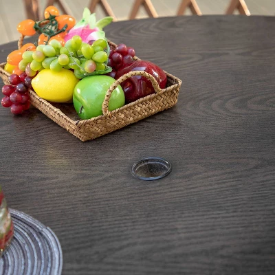 5pc Patio Dining Set With Table & Wicker Rattan Chairs With Cushions - Captiva Designs 6 5pc Patio Dining Set With Table & Wicker Rattan Chairs With Cushions - Captiva Designs - Image 4