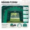 Captiva Designs 11 Ft. X 24 Ft. X 8.4 Ft. Heavy-Duty Portable Garage & Agricultural Shed With Galvanized Frame, Removable Doors And Walls -Furniture GUEST 139e6953 1d50 4dac 9f7e d9b3705a4765