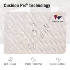 Captiva Designs 8pc Wicker Outdoor Patio Rattan Sectional Conversation Set With Fire Pit Table And Cushioned Ottoman -Furniture GUEST 189e8c31 4ad5 4f70 82aa 84bd8342e9f6 3