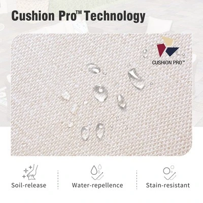 Captiva Designs 12pc Outdoor Wicker Rattan Patio Half-Moon Curved Sectional Sofa Set With Cushioned Ottoman 8 Captiva Designs 12pc Outdoor Wicker Rattan Patio Half-Moon Curved Sectional Sofa Set With Cushioned Ottoman - Image 6