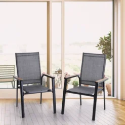 7pc Patio Set With Table & Sling Chairs - Captiva Designs 13 7pc Patio Set With Table & Sling Chairs - Captiva Designs -Furniture GUEST 21919535 c371 4221 9e21 1a3bfaaed702