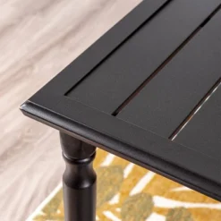 Outdoor Steel Rectangle Dining Table With 1.77" Umbrella Hole - Captiva Designs 19 Outdoor Steel Rectangle Dining Table With 1.77" Umbrella Hole - Captiva Designs -Furniture GUEST 27e80d8b c880 46be b896 a422681e1c8b