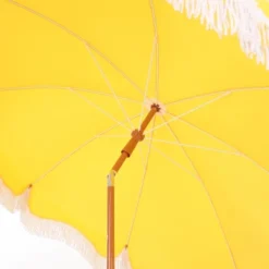 Captiva Designs 7ft Fringed Elegant Valance Crank Tilt Patio Market Umbrella -Furniture GUEST 287e108e 6756 4c75 b9bd df3e8cc927bf