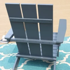 Outdoor Poplar Wood Adirondack Chair - Captiva Designs -Furniture GUEST 28b25568 7ad6 4c64 8048 a46e480a4785