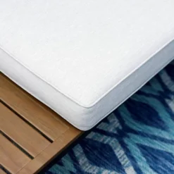 Captiva Designs 6pc Outdoor Conversation Set With Sectional Sofa Beige -Furniture GUEST 2a8c9b91 4e9c 48f9 87ab 755133c27df4