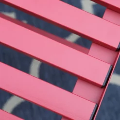 Outdoor Slat Top Coffee Table - Red - Captiva Designs -Furniture GUEST 2ef2eac4 4f0d 49b2 a35b 412f78216898