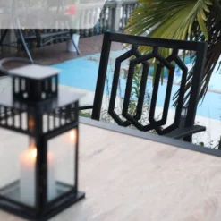 5pc Patio Set With Swivel Chairs & Square Metal Table - Captiva Designs -Furniture GUEST 31269366 d5fd 4972 98ac 6c640de8b927