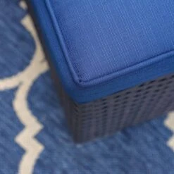 6pc Outdoor Rattan Wicker Sofa & 2 Chairs - Blue - Captiva Designs -Furniture GUEST 34bc29f3 95d7 464a a3dc 28dc47f27dc2