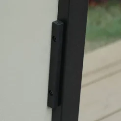 7pc Outdoor Dining Set With Swivel Chairs With Cushions & Faux Wood Table With Umbrella Hole - Captiva Designs -Furniture GUEST 36fb9e89 1cfa 418a b028 26541e7c030c 3