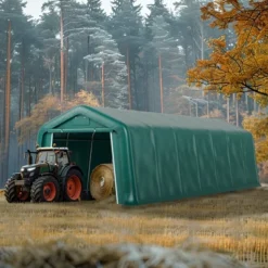 Captiva Designs 11 Ft. X 24 Ft. X 8.4 Ft. Heavy-Duty Portable Garage & Agricultural Shed With Galvanized Frame, Removable Doors And Walls -Furniture GUEST 37bf4178 87a6 4bfc 959c be1b2fadec37