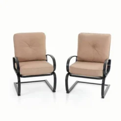 Captiva Designs 3pc Patio Bistro Set With Square Umbrella Table -Furniture GUEST 3dbe8dc5 b765 48bf 8e54 63e988105de8