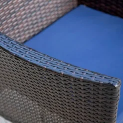 2pk Outdoor Rattan Arm Chairs With Cushions - Captiva Designs -Furniture GUEST 3f2d94ad 13f0 46b1 b6c7 6178c6254376 1