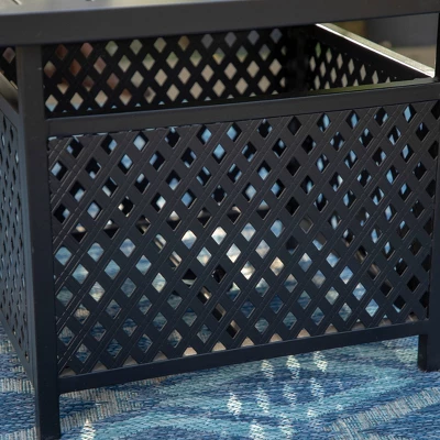 Patio Conversation Set With 360 Wicker Swivel Chairs & Side Table - Captiva Designs 5 Patio Conversation Set With 360 Wicker Swivel Chairs & Side Table - Captiva Designs - Image 3