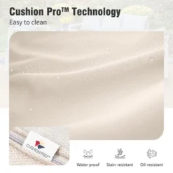 Captiva Designs 7PC Cast Aluminum Patio Dining Set With Rectangle Table & Flower Back Chairs -Furniture GUEST 4b874d23 9cbb 4d79 99ed 68e804f7631a 1