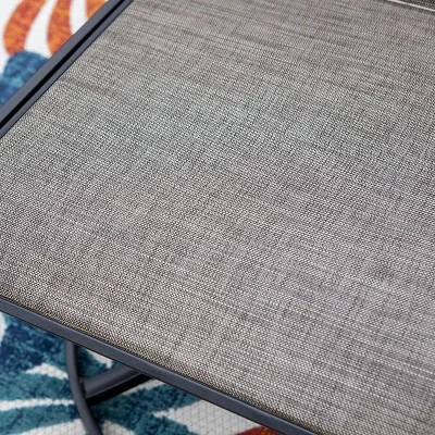 3pc Patio Dining Set With Square Steel Table & 360 Swivel Arm Chairs - Captiva Designs: Weather-Resistant Outdoor Furniture 9 3pc Patio Dining Set With Square Steel Table & 360 Swivel Arm Chairs - Captiva Designs: Weather-Resistant Outdoor Furniture - Image 7