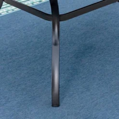 7pc Outdoor Dining Set With Metal Slat Top Table With 1.57" Umbrella Hole & Aluminum Chairs - Captiva Designs: Weather-Resistant Patio Set 17 7pc Outdoor Dining Set With Metal Slat Top Table With 1.57" Umbrella Hole & Aluminum Chairs - Captiva Designs: Weather-Resistant Patio Set -Furniture GUEST 54742b15 ebda 44c9 9bf1 6d2752964ac7