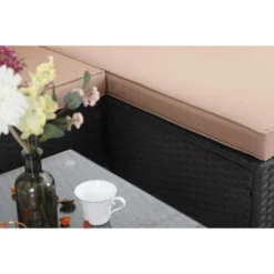 Captiva Designs 3pc Wicker Rattan Outdoor Furniture Set -Furniture GUEST 561b0b7a 8a97 4542 ad0b 71b44c76bbe5