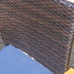 7pc Outdoor Dining Set With Rattan Stackable Chairs & Rectangle Acacia Wood Table - Captiva Designs 16 7pc Outdoor Dining Set With Rattan Stackable Chairs & Rectangle Acacia Wood Table - Captiva Designs -Furniture GUEST 57925394 9165 4957 94ea c5c955e38995