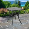 31" Square Bar Table With Umbrella Hole - Captiva Designs -Furniture GUEST 5d02faa7 25c1 4a17 bad2 f14af4584393