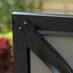 5pc Patio Set With Steel Table & Wicker Rattan Dining Chairs With Cushions - Captiva Designs -Furniture GUEST 5ff54a4a cfd7 45ba bd62 1fd44825971d