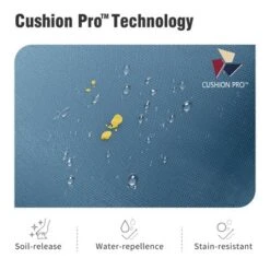 Captiva Designs 6pc Outdoor Wicker Patio Conversation Set With Coffee Table For Poolside, Backyard -Furniture GUEST 60ac9e8d a2da 451e 932f aae93d6fa6e6 1