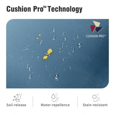 Captiva Designs 4pc Outdoor Wicker Patio Fire Pit Set With Armchairs For Poolside, Backyard 13 Captiva Designs 4pc Outdoor Wicker Patio Fire Pit Set With Armchairs For Poolside, Backyard - Image 11