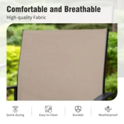 Captiva Designs 7pc Patio Set With Expandable Black Rectangle Steel Dining Table & Sling Fixed Dining Chairs 29 Captiva Designs 7pc Patio Set With Expandable Black Rectangle Steel Dining Table & Sling Fixed Dining Chairs -Furniture GUEST 61d5df72 20b9 4b54 acac 02bfbe5cfcec