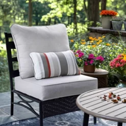 Captiva Designs 8-Seat Half-Moon Curved Outdoor Patio Conversation Set With Coffee Tables -Furniture GUEST 6296c7f8 24e3 4be1 a9f6 cc23e38f0de0