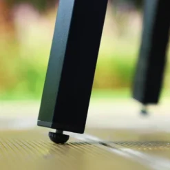 3pc Metal Table & Chairs - Black - Captiva Designs: Powder-Coated Steel Bistro Set, Weather-Resistant -Furniture GUEST 6f12baa9 b80b 4a80 957f f8d5f5e12d2c 2