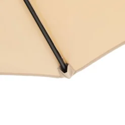 9' X 9' Outdoor Patio Market Umbrella With Push Button Tilt Crank - Captiva Designs -Furniture GUEST 7017d236 3203 4efb 9bc0 ed06c5c6c195