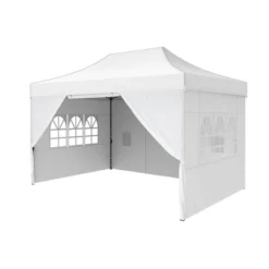 Captiva Designs 10x15 Pop Up Outdoor Commercial Heavy Duty Party Tent, White -Furniture GUEST 70efd29e eaa0 427f 96fd ea45a417669d