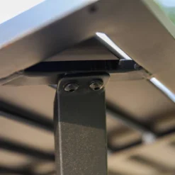 5pc Patio Dining Set With Steel Table With 1.57" Umbrella Hole & Padded Arm Chairs - Captiva Designs -Furniture GUEST 72f714fb 235e 43b7 a22f 16ad4e557746