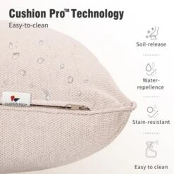 Captiva Designs 7pc Outdoor Patio Wicker Conversation Set With 4Cushioned Single Sofas For Garden Poolside Backyard -Furniture GUEST 74d5f665 b4da 4a19 a31b 505d8845ae65