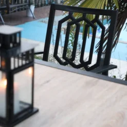 3pc Wrought Iron Patio Dining Set With Square Table With Umbrella Hole & Swivel Chairs - Captiva Designs 18 3pc Wrought Iron Patio Dining Set With Square Table With Umbrella Hole & Swivel Chairs - Captiva Designs -Furniture GUEST 780ea841 6dd5 4f1b 94ec ca1020ef4406