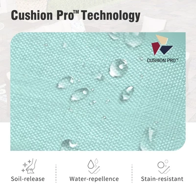 Captiva Designs 12pc Outdoor Wicker Rattan Patio Half-Moon Curved Sectional Sofa Set With Cushioned Ottoman 13 Captiva Designs 12pc Outdoor Wicker Rattan Patio Half-Moon Curved Sectional Sofa Set With Cushioned Ottoman - Image 11