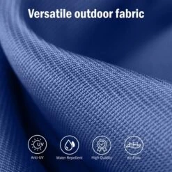 Captiva Designs 9'x15' Rectangular Outdoor Market Umbrella With Crank Handle -Furniture GUEST 7c914c81 d048 41b0 ba62 45eba20fe41c