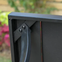 7pc Patio Dining Set With 360 Swivel Chairs With Cushions And 59"x35" Steel Table - Captiva Designs 23 7pc Patio Dining Set With 360 Swivel Chairs With Cushions And 59"x35" Steel Table - Captiva Designs -Furniture GUEST 88bc04e2 91eb 476b 9f7b 125a90fc52ec