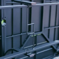 7pc Outdoor Dining Set With With Padded Sling Chairs & Metal Rectangle Table With Umbrella Hole - Captiva Designs -Furniture GUEST 89150c62 0522 47f3 8373 4a03f1c9ce92 3