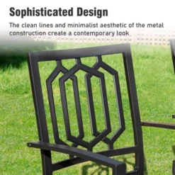 Captiva Designs 7pc Patio Dining Driftwood Finished Rectangle Steel Table & Metal Arm Chairs 23 Captiva Designs 7pc Patio Dining Driftwood Finished Rectangle Steel Table & Metal Arm Chairs -Furniture GUEST 8d831e76 5bd9 49dc bde3 3c5bf7cbe36f 3